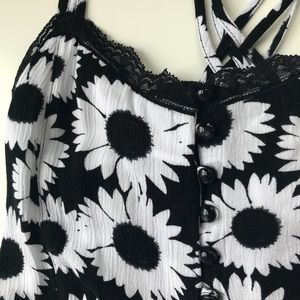 Forever 21 Floral Romper